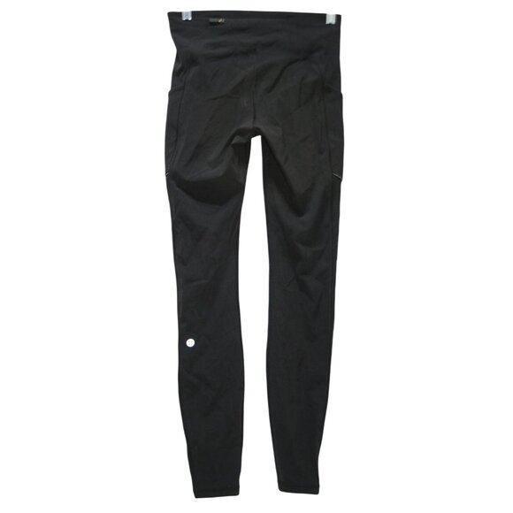 Lululemon Speed Up Tight Size 4 XS Black Luxtreme Leggings Activewear Running - Picture 2 of 8